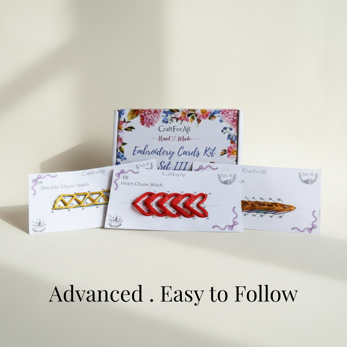 Embroidery Cards Perforated Level 3