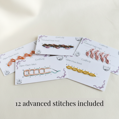 Embroidery Cards Perforated Level 3