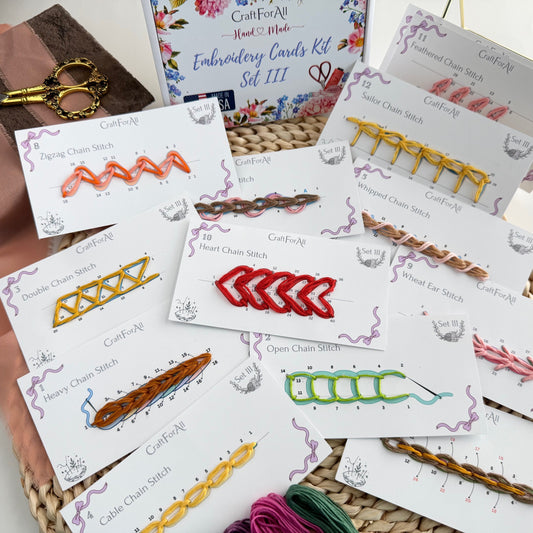 Embroidery Cards Perforated Level 3